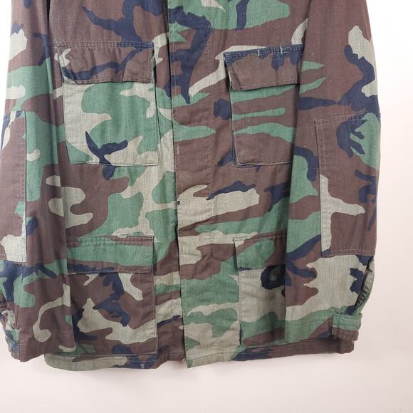 Army Combat Coat in Woodland Camo Size Small Long - Picture 4 of 10